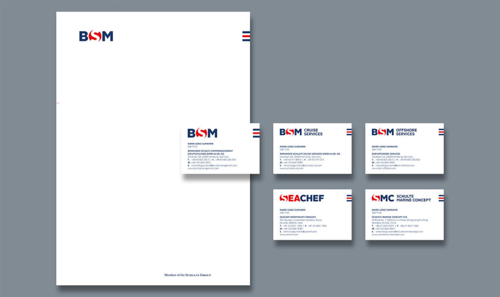 Verinion – Corporate Branding Kunde Schulte Group / BSM