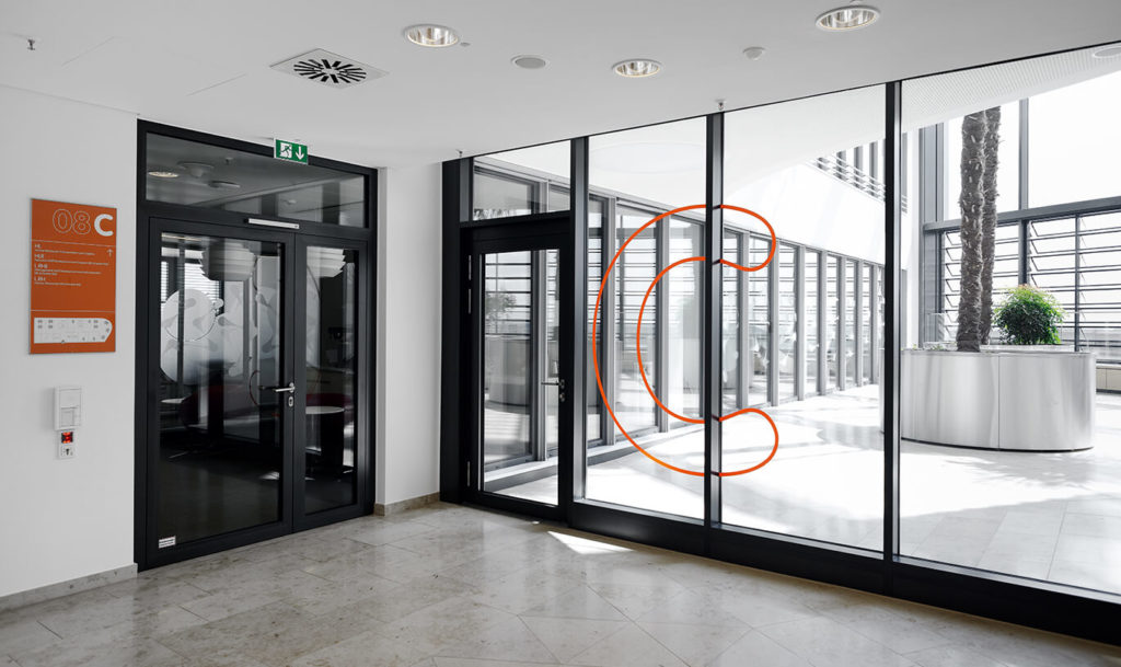Verinion – Signage & Corporate Graphics Kunde DB Schenker Frankfurt