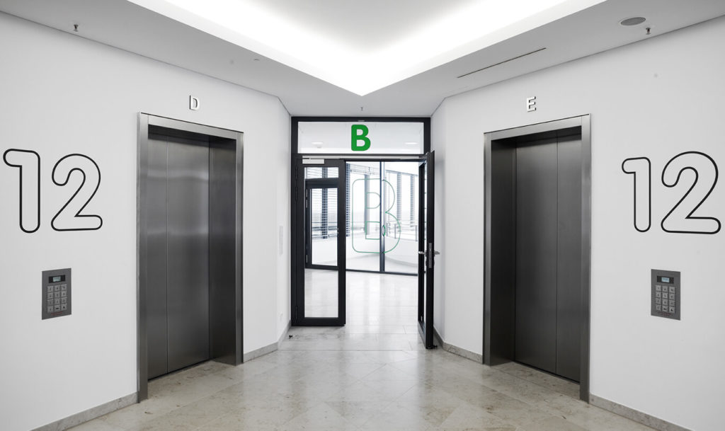 Verinion – Signage & Corporate Graphics Kunde DB Schenker Frankfurt