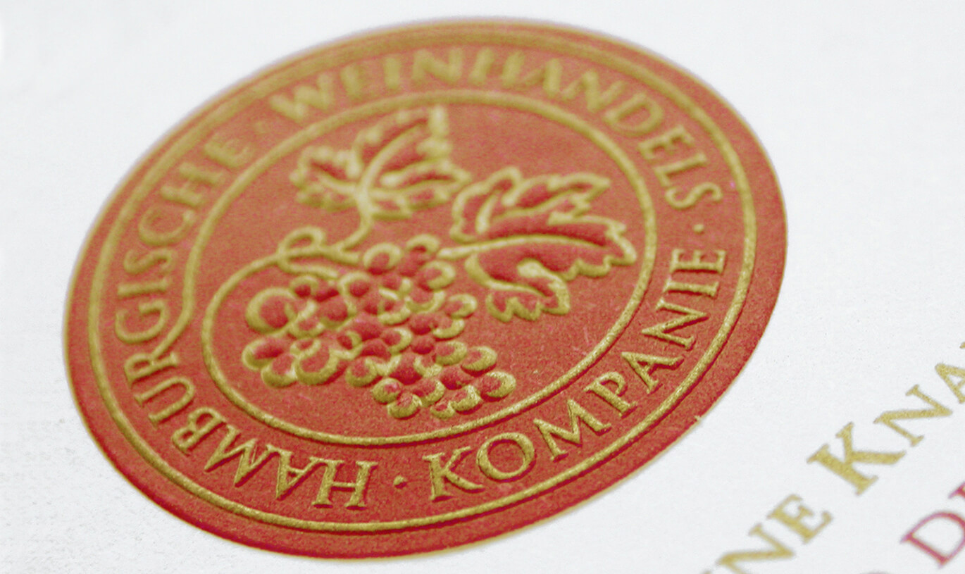 Verinion – Kunde Logo-Entwicklung Hamburgerische Weinhandelskompanie