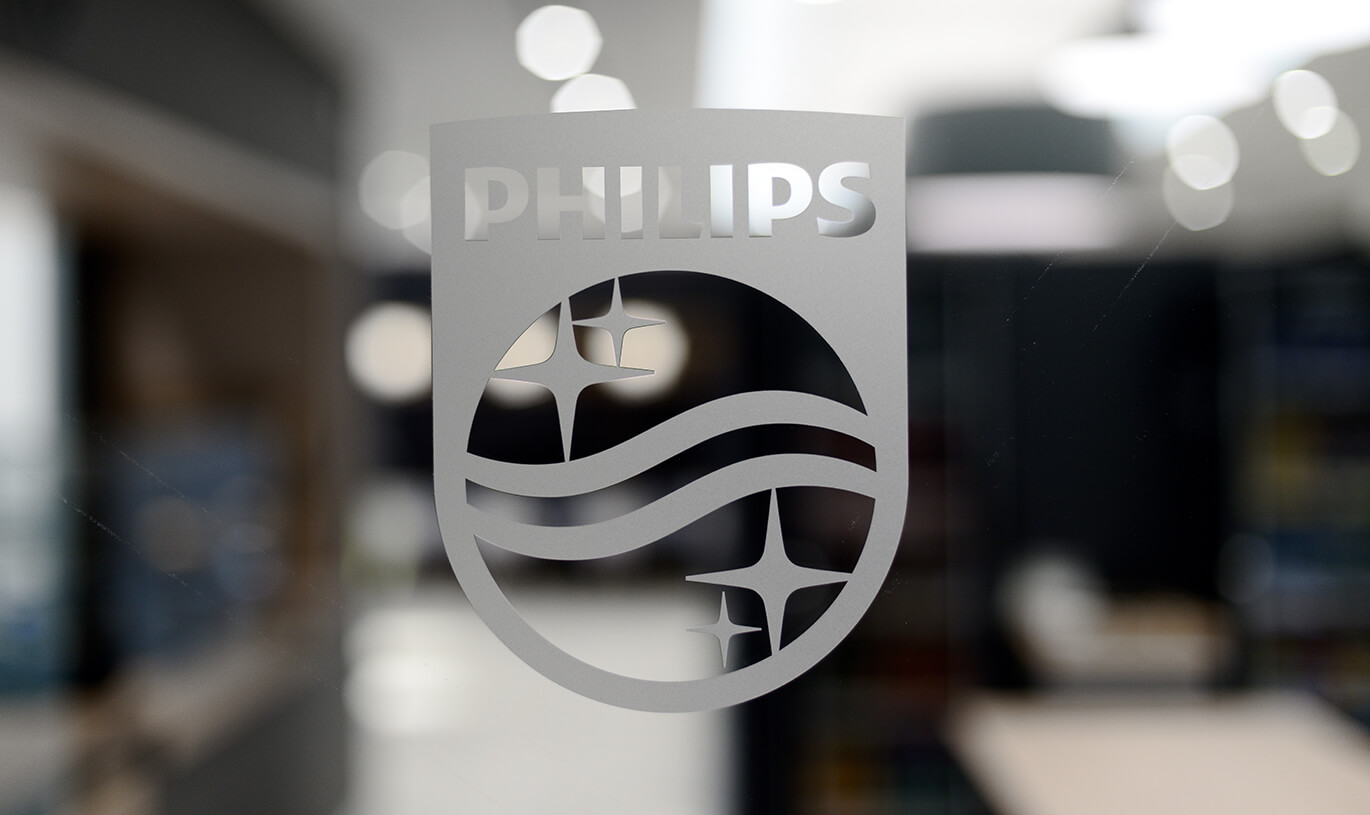 Verinion – Signage & Corporate Graphics Kunde Philips