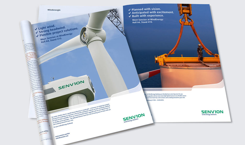 Verinion – Corporate Kunde Senvion