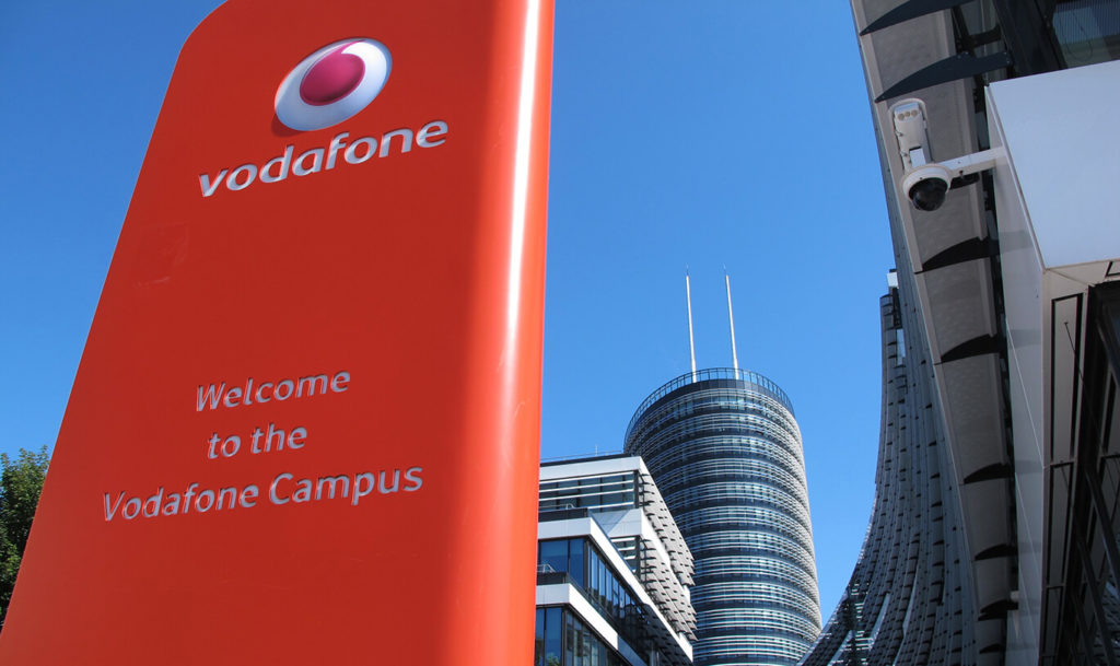 Verinion – Signage & Corporate Graphics Kunde Vodafone