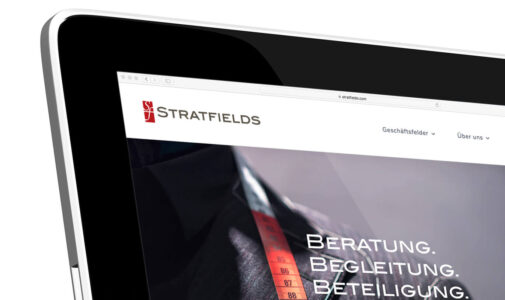 Verinion – Digital Kunde Stratfields Website