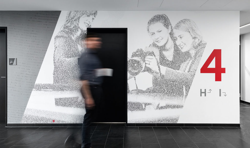 Verinion – Signage & Corporate Graphics Kunde Funke Mediengruppe