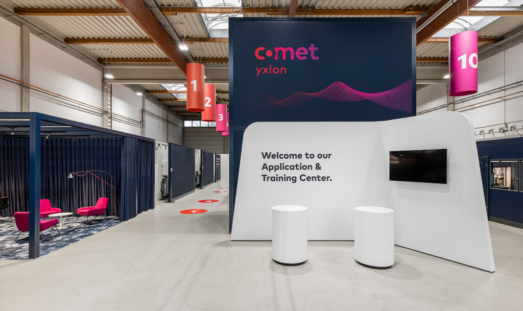 Verinion – Corporate Branding Kunde Comet Yxlon