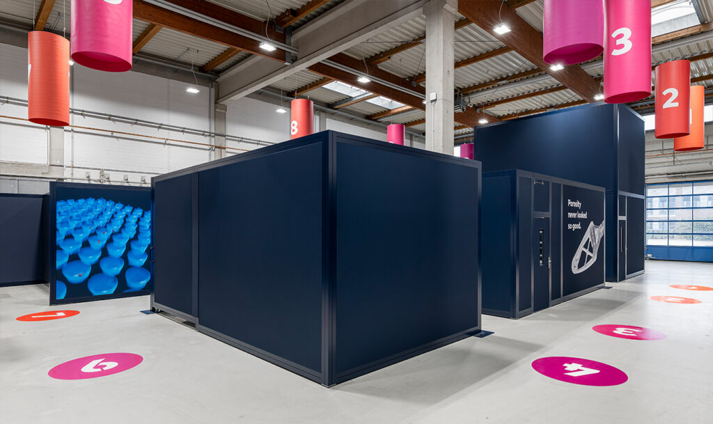 Verinion – Signage & Corporate Graphics, Kunde Comet Yxlon