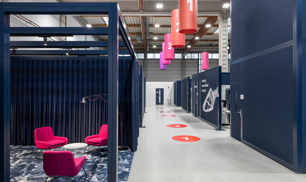 Verinion – Signage & Corporate Graphics, Kunde Comet Yxlon