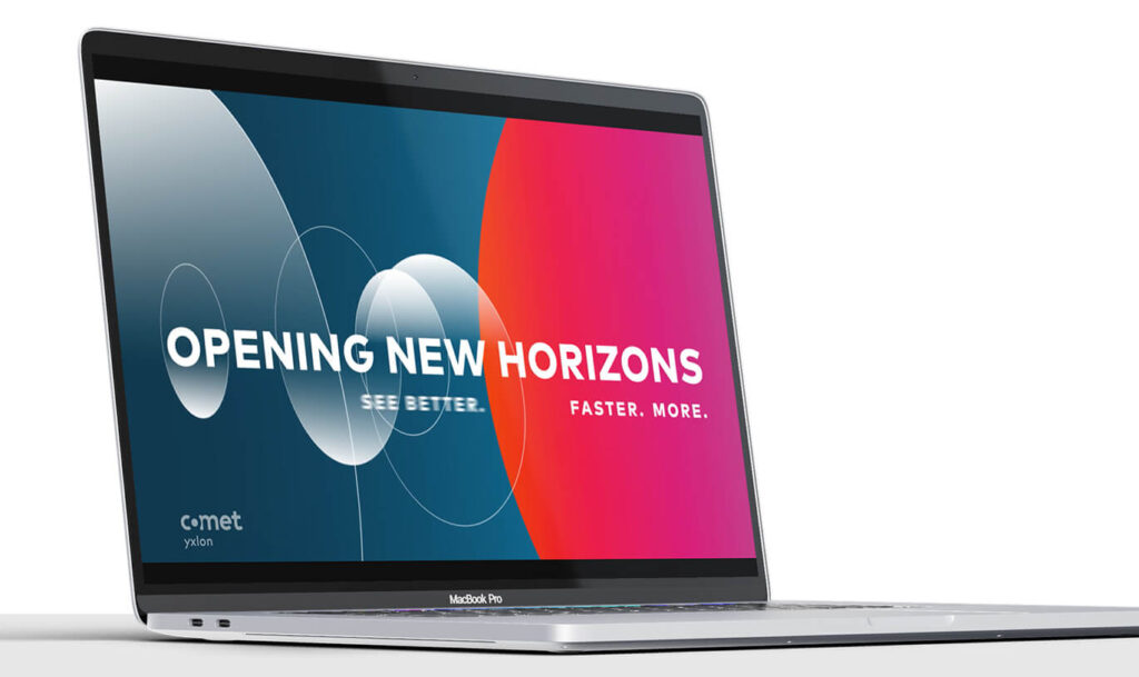 Verinion – Digital & Online, Kunde Comet Yxlon